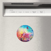 サンベリーナ、花籠および蝶 マグネット (インサイチュ (食洗機))