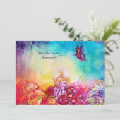 サンベリーナ、花籠および蝶 招待状 (スタンド正面)