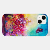 サンベリーナ、花籠と蝶 Case-Mate iPhoneケース (裏面 (横))