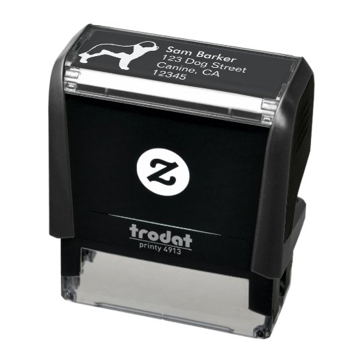 サンベルナルシルエット差出人住所 セルフインキングスタンプ (商品)