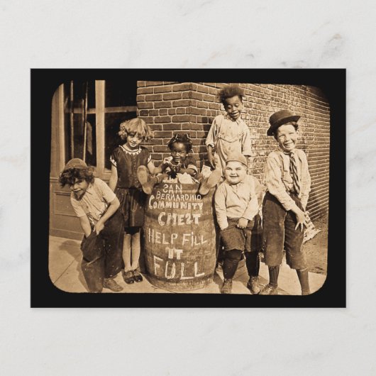 サンベルナルディーノコミュニティチェスト – ヴィンテージ ポストカード (正面)