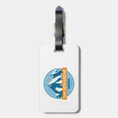 サンベルナルディーノマウンテンズカリフォルニア ラゲッジタグ (裏面縦)