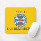 サンベルナルディーノ国旗（カリフォルニア州） マウスパッド (マウス)