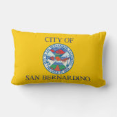 サンベルナルディーノ国旗(カリフォルニア州) ランバークッション (裏面)