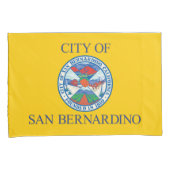 サンベルナルディーノ国旗（カリフォルニア州） 枕カバー (正面右)