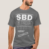 サンベルナルディーノ国際的空港SBD Tシャツ (正面)