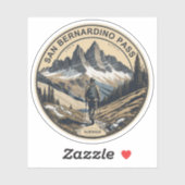 サンベルナルディーノ山はスイスのアルプスを通過 シール (シート)