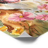 サンベルナルドのウォールアートギフト愛犬家ポスター ポスター (角)