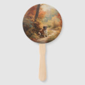 サンベルナルドイン紅葉秋インスパイア ハンドファン (裏面)