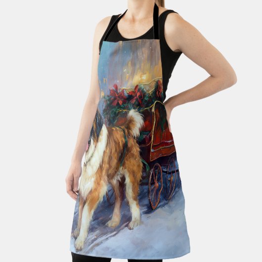 サンベルナルドクリスマスフェスティバルシーズン エプロン (インサイチュ)
