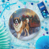 サンベルナルドクリスマスフェスティバルシーズン ペーパープレート (パーティー)