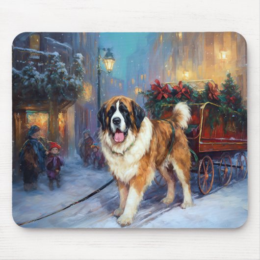 サンベルナルドクリスマスフェスティバルシーズン マウスパッド (正面)