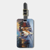 サンベルナルドクリスマスフェスティバルシーズン ラゲッジタグ (正面縦)