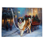 サンベルナルドクリスマスフェスティバルシーズン ラージペーパーバッグ (裏面)