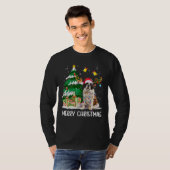 サンベルナルドクリスマスライトツリーサンタクリスマスパージ Tシャツ (正面フル)