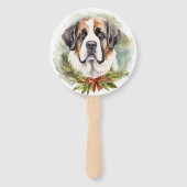 サンベルナルドクリスマスリースフェスティバルカップ ハンドファン (裏面)