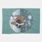 サンベルナルドクリスマス キッチンタオル (横)