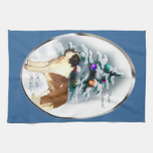 サンベルナルドクリスマス キッチンタオル (横)