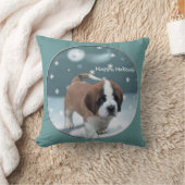 サンベルナルドクリスマス クッション (ブランケット)