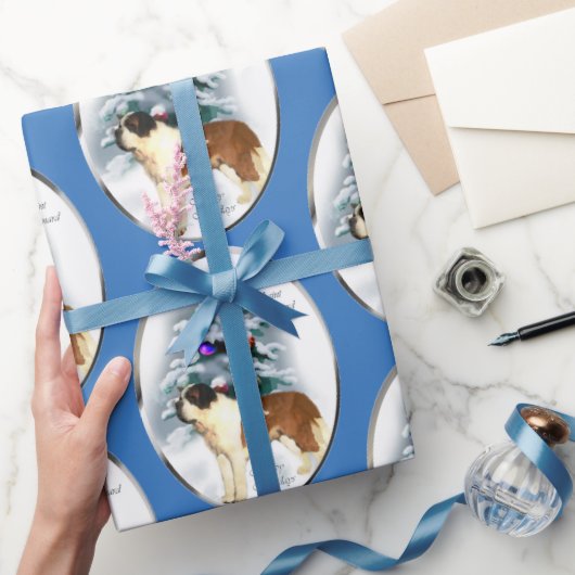 サンベルナルドクリスマス ラッピングペーパー (ギフト)