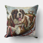 サンベルナルドグクリスマスフェスティバル クッション (正面)