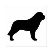 サンベルナルドグブリードシルエット ラバースタンプ (インプリント)