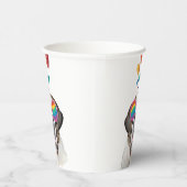 サンベルナルドッグとハートバレンタインデー 紙コップ (右)