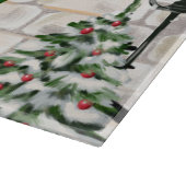 サンベルナルドッグクリスマス カッティングボード (角)