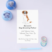 サンベルナルドッググルーミングパーラー チラシ (シングル)