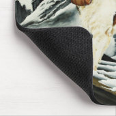 サンベルナルドドドドドワーフファンタジー マウスパッド (コーナー)