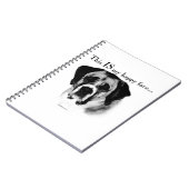 サンベルナルドハピー顔 ノートブック (左側)