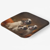 サンベルナルドパピーオータムデライトパンプキン ペーパープレート (傾斜あり)