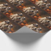 サンベルナルドパピーオータムデライトパンプキン ラッピングペーパー (角)