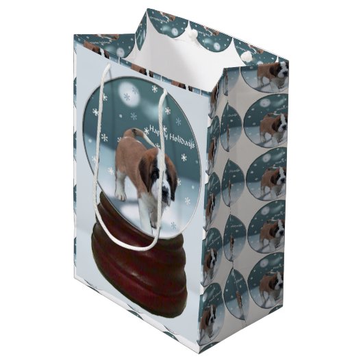 サンベルナルドパピークリスマス ミディアムペーパーバッグ (正面アングル)