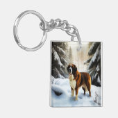 サンベルナルドレッツスノークリスマス キーホルダー (正面左)