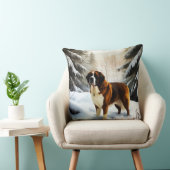 サンベルナルドレッツスノークリスマス クッション (椅子)