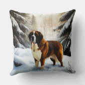 サンベルナルドレッツスノークリスマス クッション (裏面)