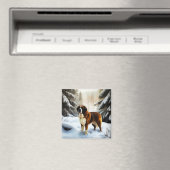 サンベルナルドレッツスノークリスマス マグネット (インサイチュ (食洗機))