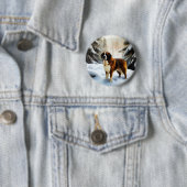 サンベルナルドレッツスノークリスマス 缶バッジ (インサイチュ)