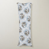 サンベルナルド絵を描ズラフセントオリジナルドッグアート ボディピロー (正面縦)