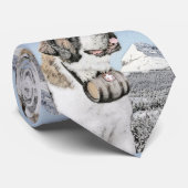 サンベルナルド絵画ズ – かわいいオリジナルドッグアート ネクタイ (ロール)