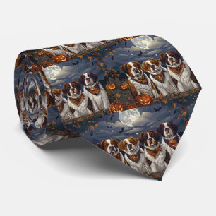 サンベルナルハロウィン不気味 ネクタイ