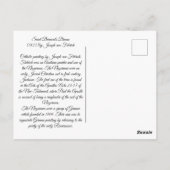 サンベルナールの夢 ポストカード (裏面)