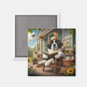 サンベルナールテーマ2インチマグネット マグネット (正面/裏面)