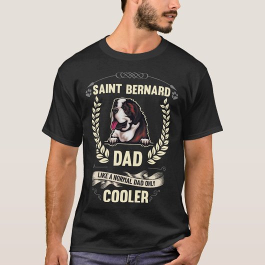 サンベルナールパパ通常のパパのみ行 Tシャツ (正面)