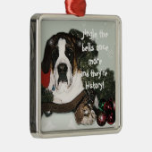 サンベルナール峠のクリスマスのオーナメント メタルオーナメント (右)