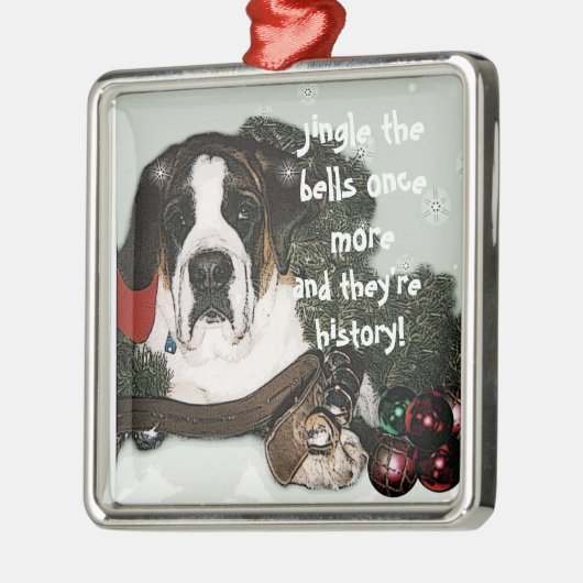 サンベルナール峠のクリスマスのオーナメント メタルオーナメント (左)