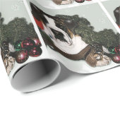 サンベルナール峠のクリスマスの包装紙 ラッピングペーパー (ロールコーナー)