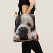 サンベルナール峠のバッグ トートバッグ (クローズアップ)