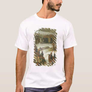 サンベルナール峠のパスを交差させているフランスのな軍隊 Tシャツ